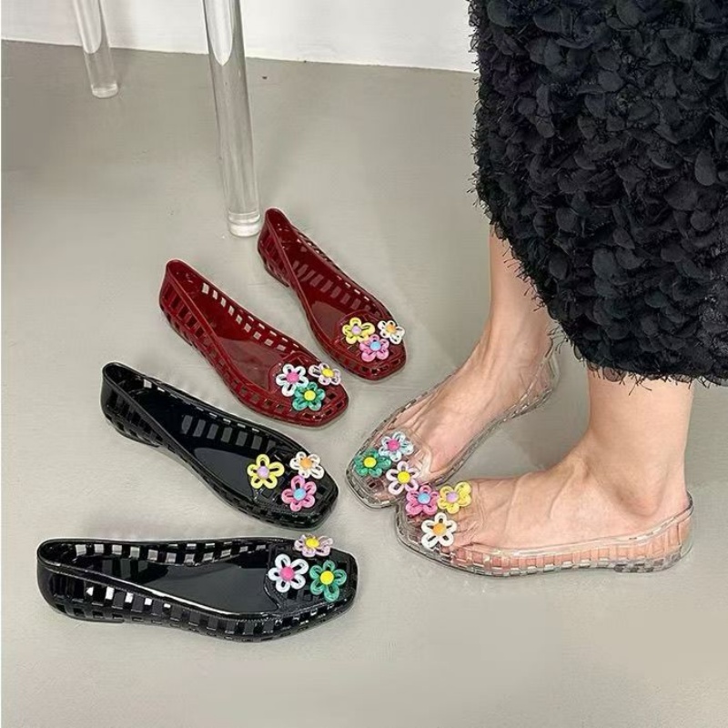 Women Accessories Products - Hollowed kawaii dopamine Shoe Chic Handmade