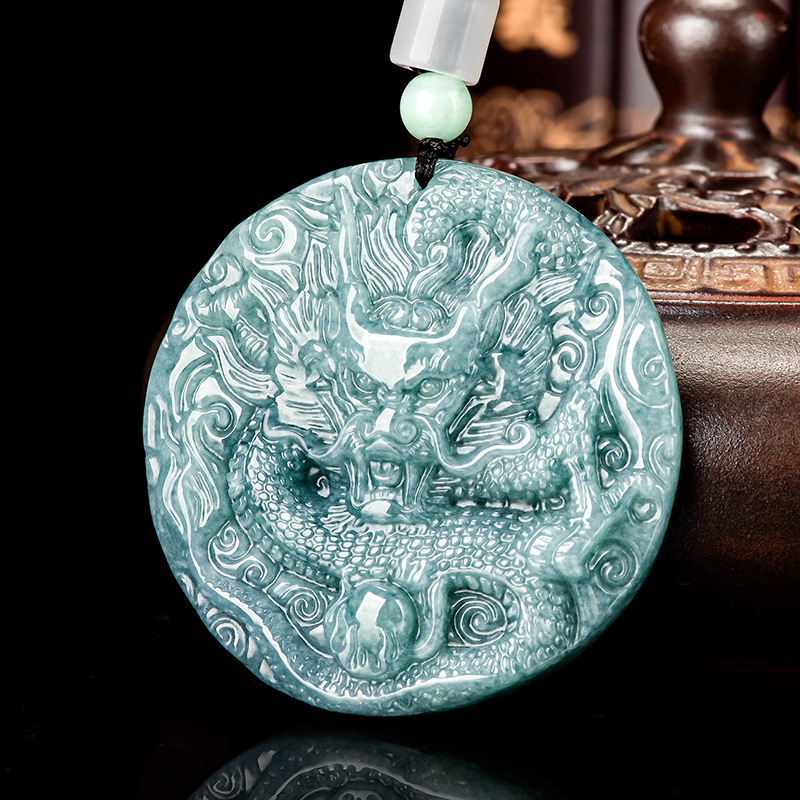 Women'S Accessories - Burmese Jadeite Dragon Pendant Necklace Gifts