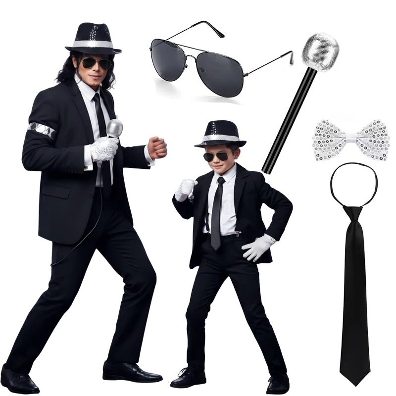 Women'S Accessories In The 80S - Boys Men 80s Disco Costume Michael