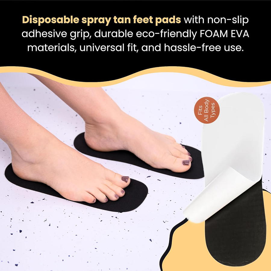 Women Accessories Combo - 10Pcs Disposable Women Tanning Slippers Tanning