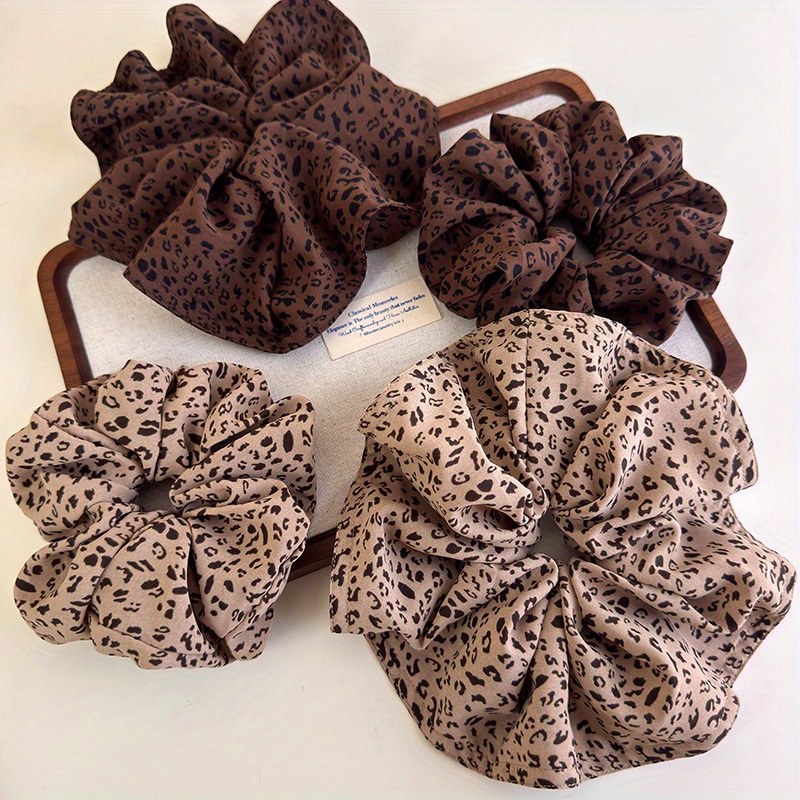 Women Accessories Combo - Leopard Print Hair Accessories Combo -