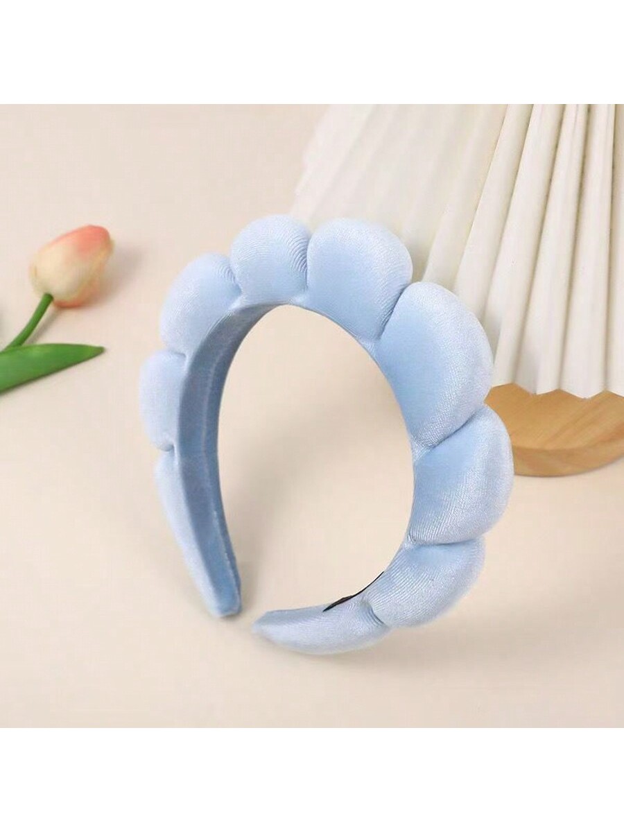 Women'S Exercise Accessories - 1pc Cloud Shaped Velvet Marshmallow Braided