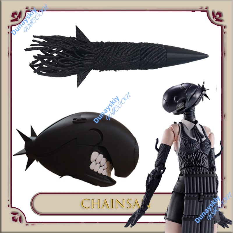 Women Accessories Products - Anime Rezee Demon Cosplay Set Black