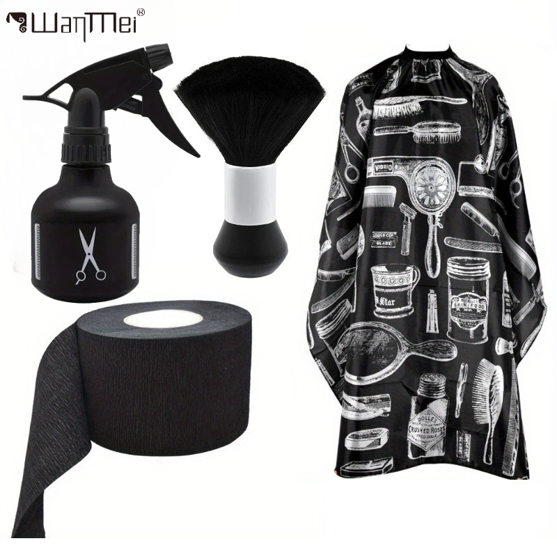 Women Accessories Combo - Professional Barber Cape Set Waterproof Hair