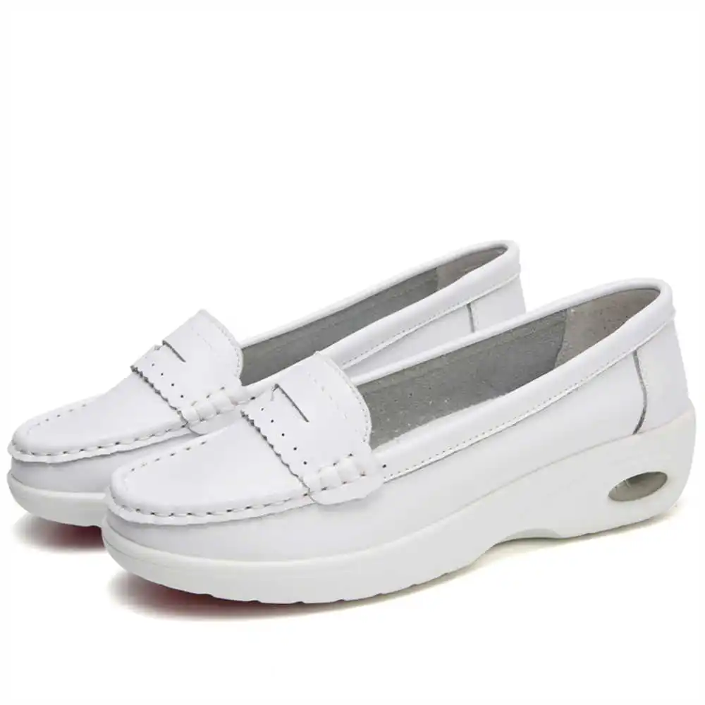 Thick Sole Slipon White Traine - огляд і ціна Women Accessories Business Name Ideas