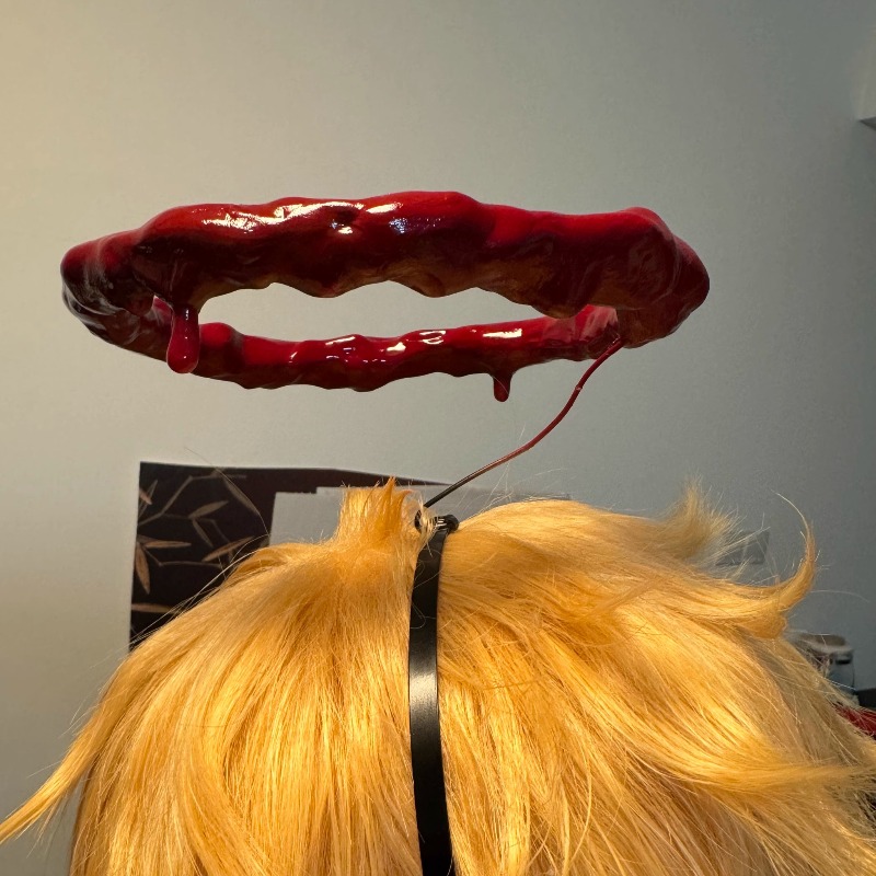 Anime Makima Cosplay Chainsaw  - огляд і ціна Women'S Red Accessories