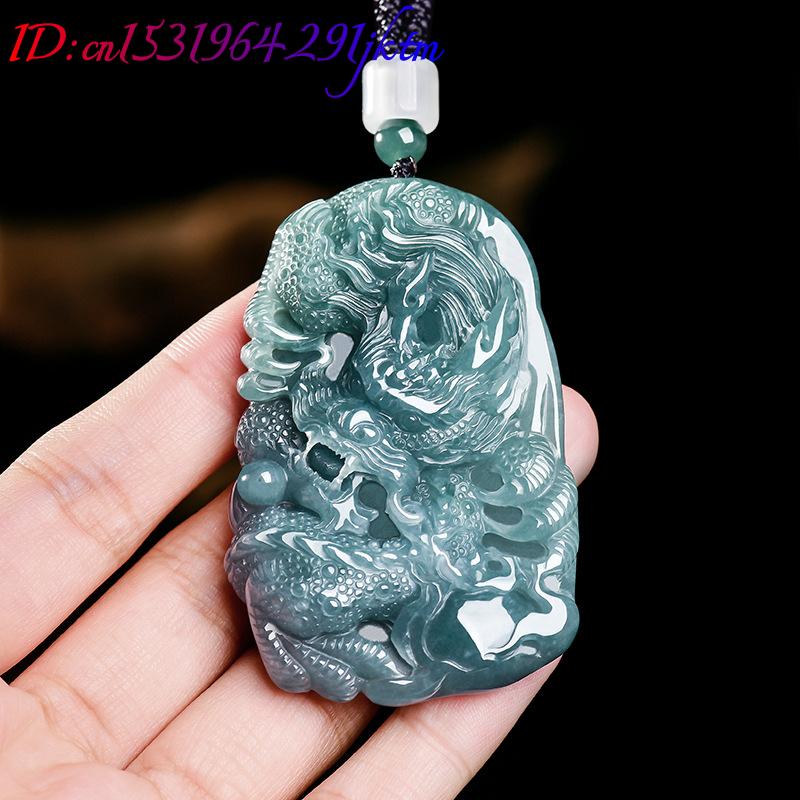 Natural Burmese Jadeite Dragon - огляд і ціна Women'S Accessories