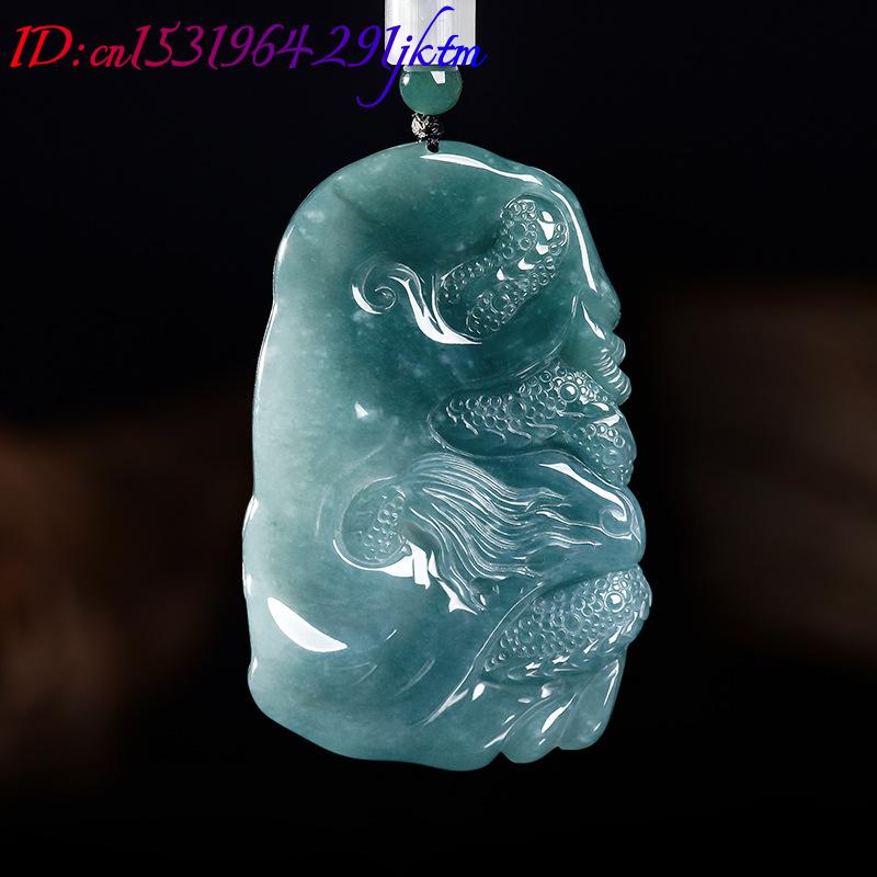 Natural Burmese Jadeite Dragon - огляд і ціна Women'S Accessories