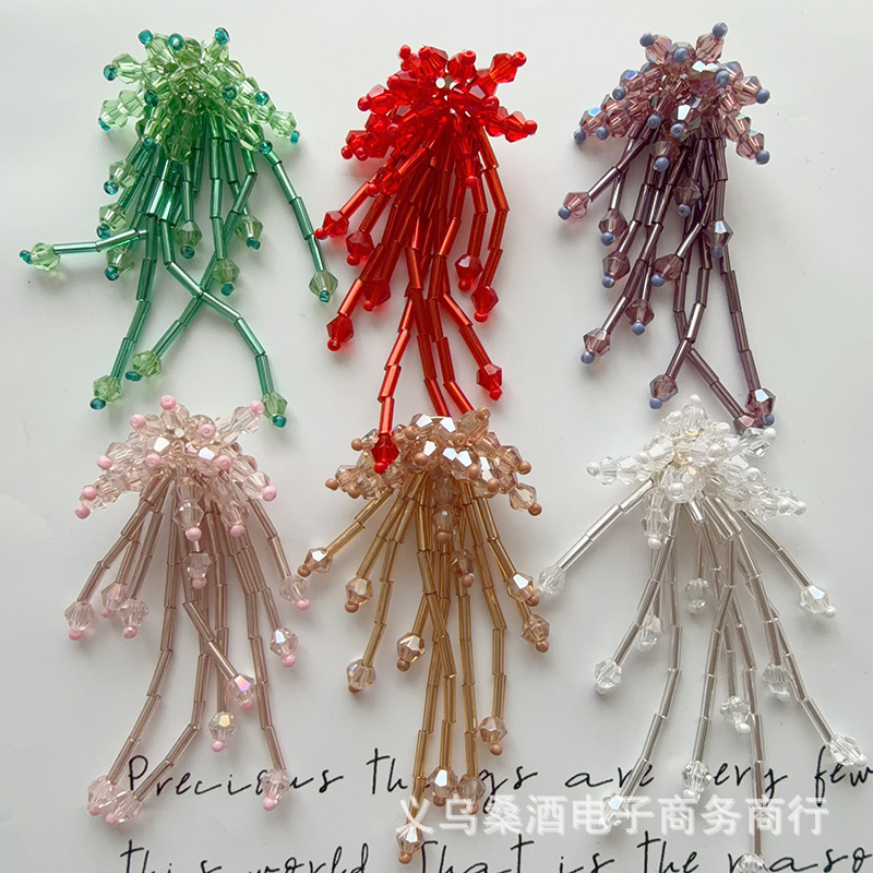 Crystal Tassel Finished Beaded - огляд і ціна Women'S Accessories Crocs