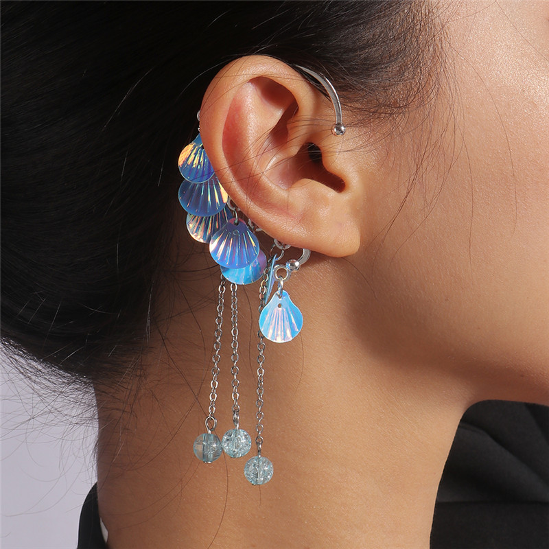 Aihua New Boho Pearl Starfish  - огляд і ціна Tassel Earrings Boho