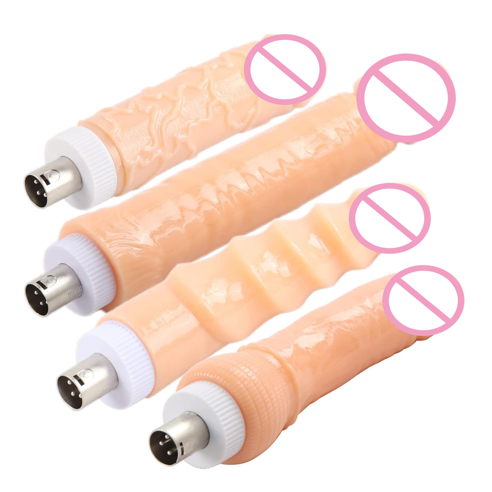 4pcs Sex Machine 3XLR Attachme - огляд і ціна Women Accessories Combo