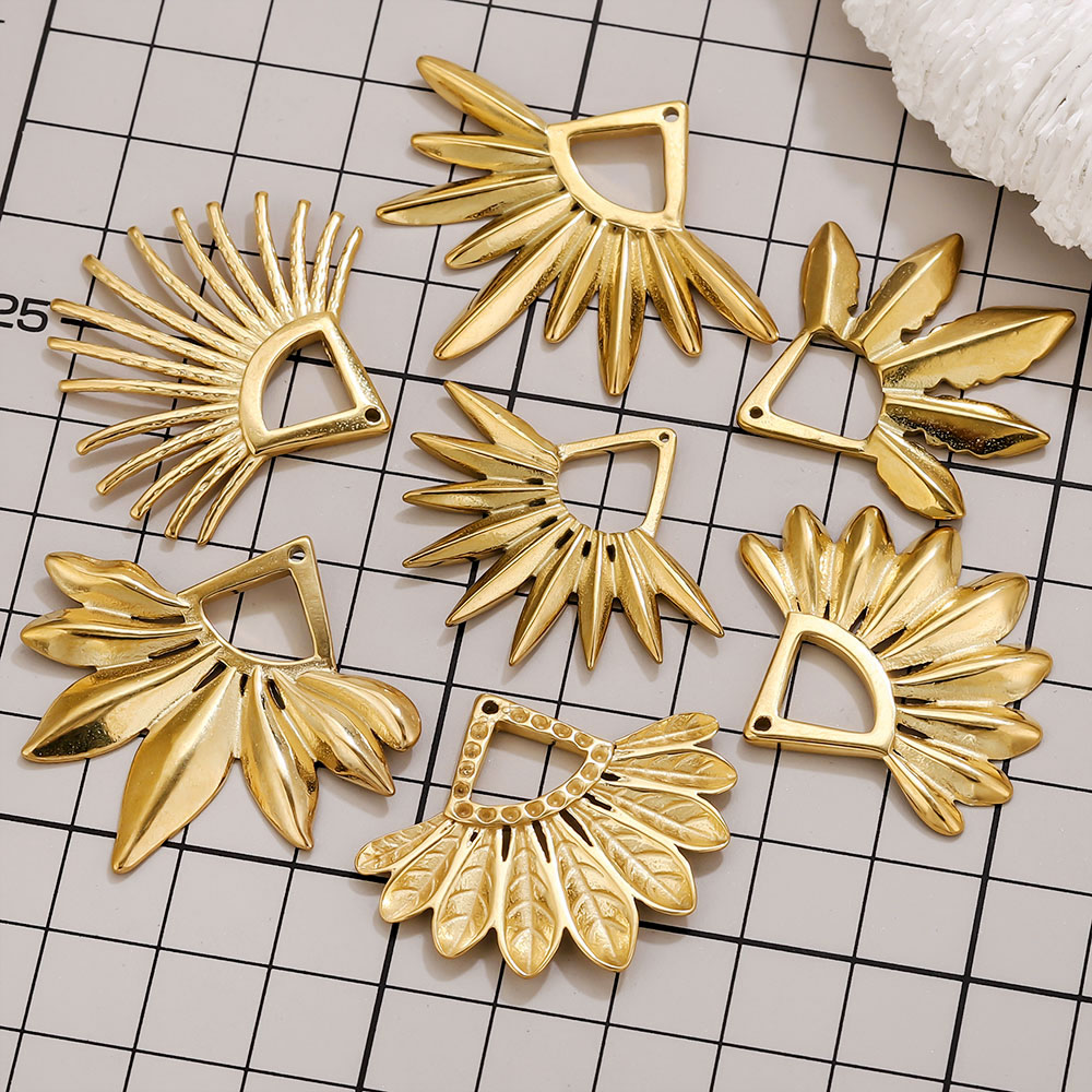 2pcs Stainless Steel Fan Shape - огляд і ціна Tassel Earrings Boho