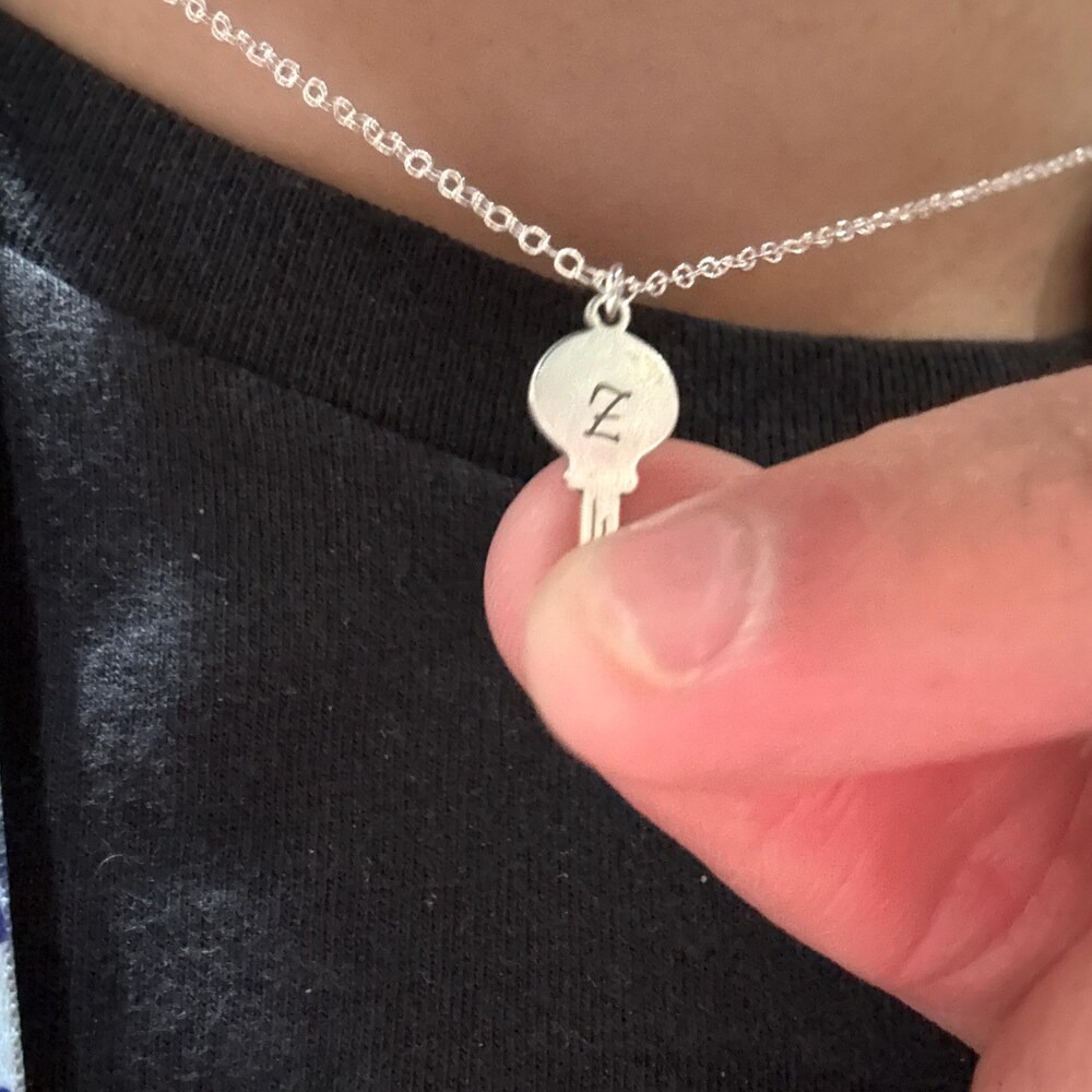 Custom Dainty Key Necklace Sta - огляд і ціна Charm Necklace Dainty