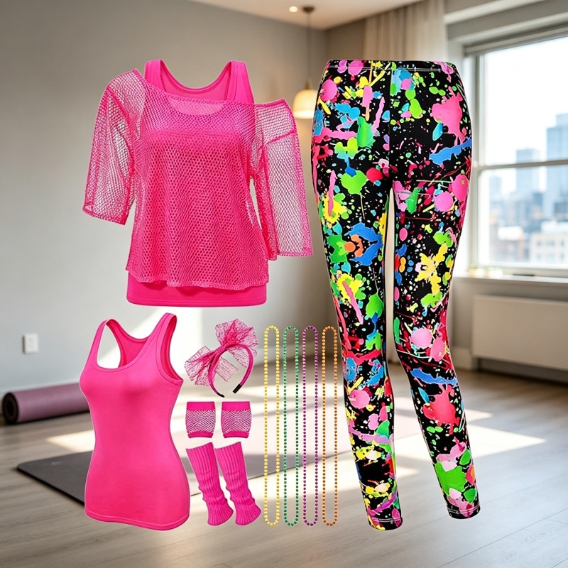 Complete 80s Fitness Instructo - огляд і ціна Women'S Accessories In The 80S
