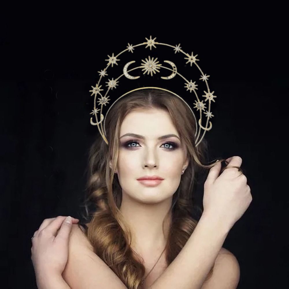 Gold Silver Crystal Star Hairb - огляд і ціна Wrap Ring Gold
