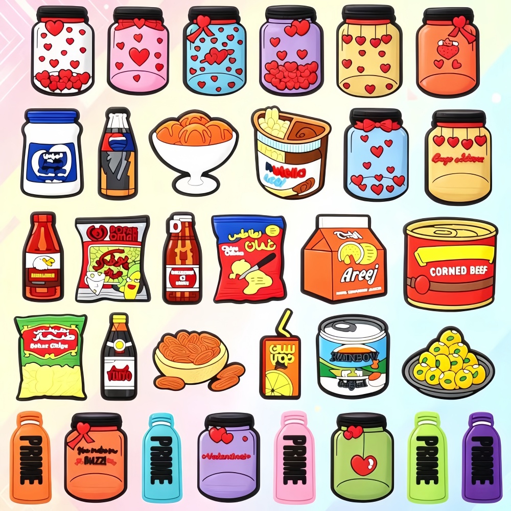 32PCS Food Shoe Charms for Cro - огляд і ціна Women'S Accessories Crocs