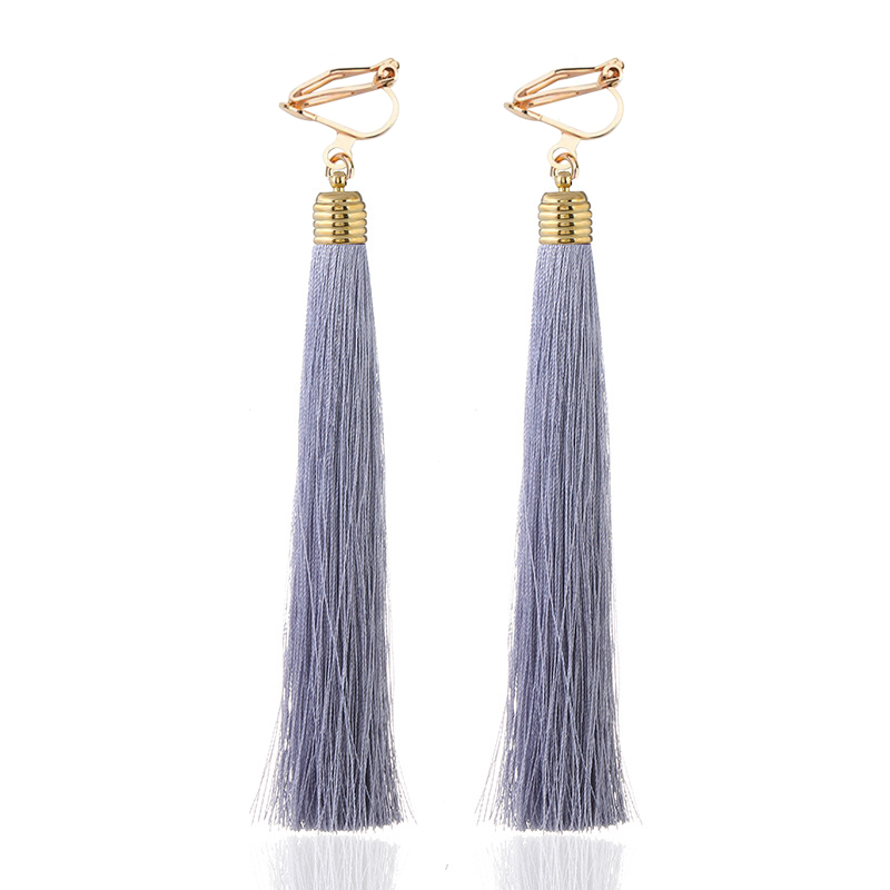 12cm&5.1'' Long Tassel Fiber C - огляд і ціна Tassel Earrings Boho