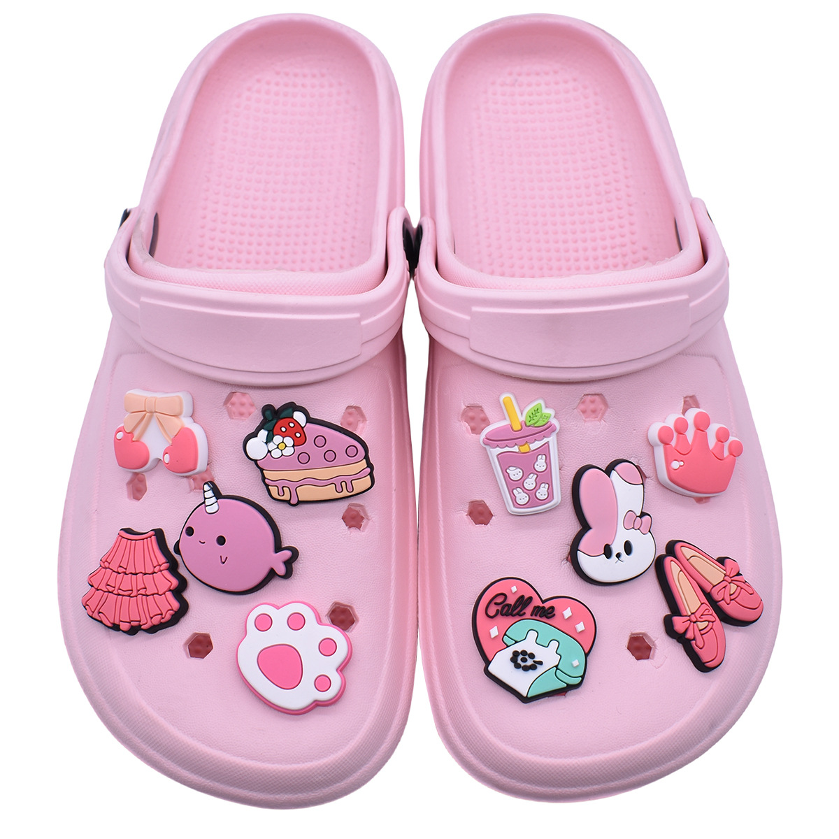 Cute Pink Shoe Charms Decorati - огляд і ціна Women'S Accessories Crocs