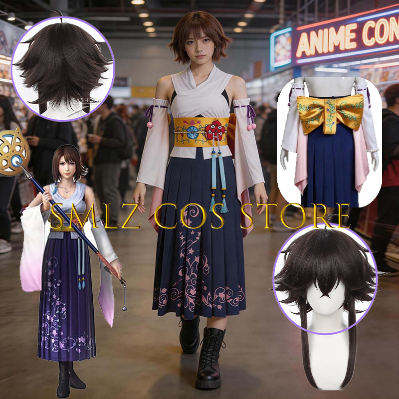 Smlz FFX Yuna Cosplay Anime FF - огляд і ціна Women Accessories Products