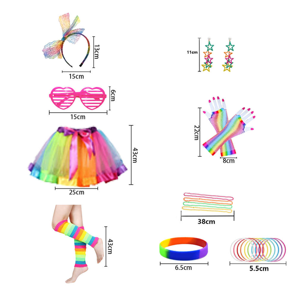 PESENAR Women Neon Polyester C - огляд і ціна Women'S Accessories In The 80S