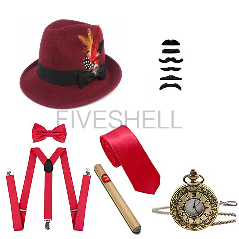 Mens 1920s Gatsby Gangster Cos - огляд і ціна Women'S Accessories In The 1920S