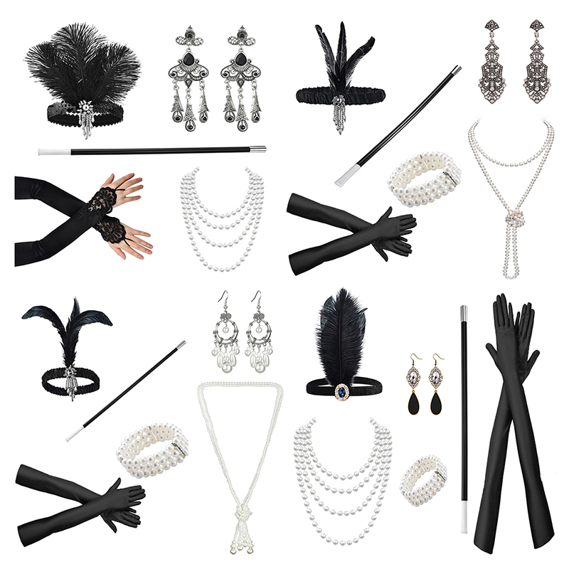1920's Cosplay Flapper Hallowe - огляд і ціна Women'S Accessories In The 1920S