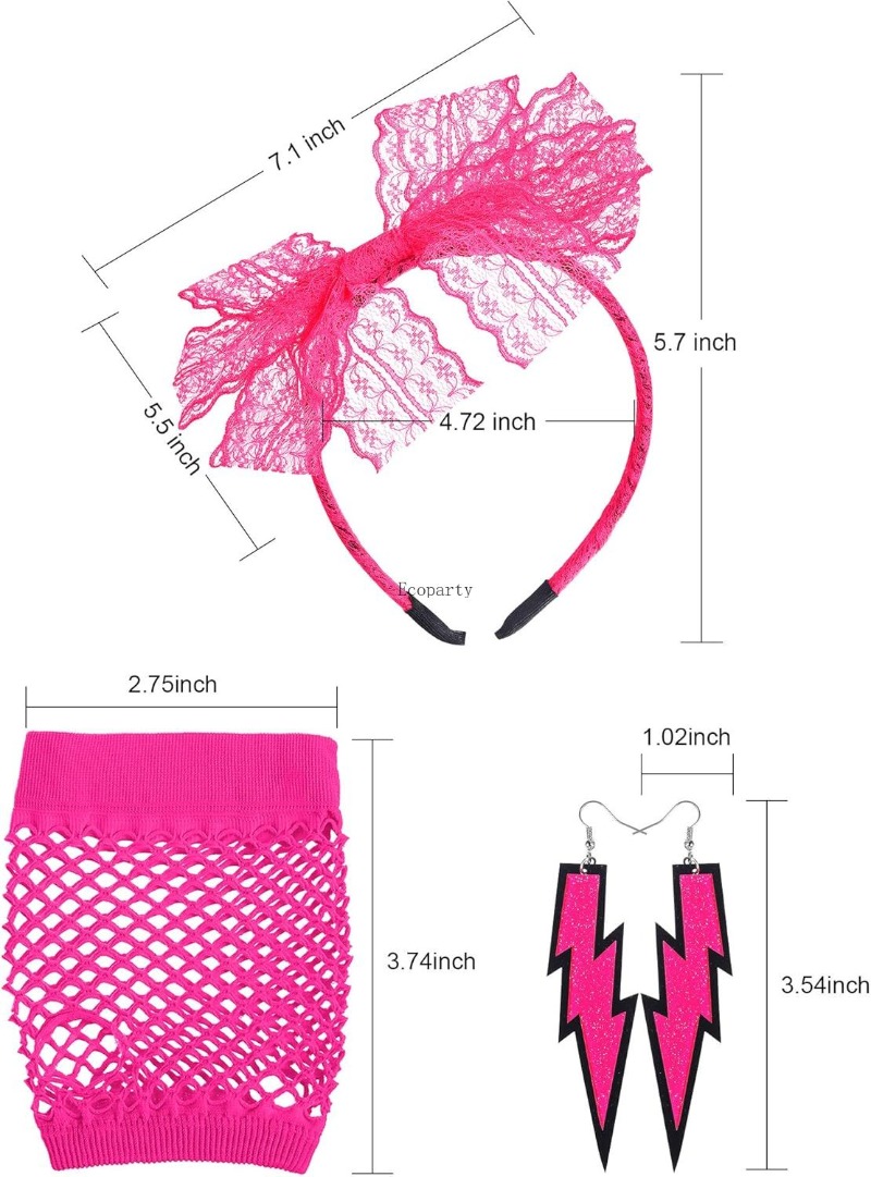 Blulu 80s Accessories for Wome - огляд і ціна Women'S Accessories In The 80S
