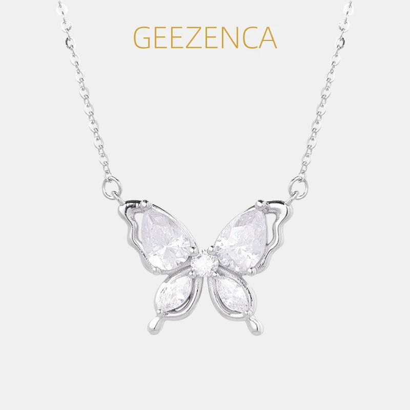 GEEZENCA 925 Sterling Silver C - огляд і ціна Charm Necklace Dainty