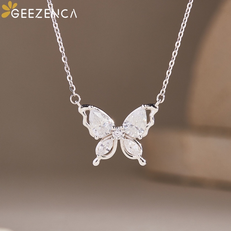 GEEZENCA 925 Sterling Silver C - огляд і ціна Charm Necklace Dainty