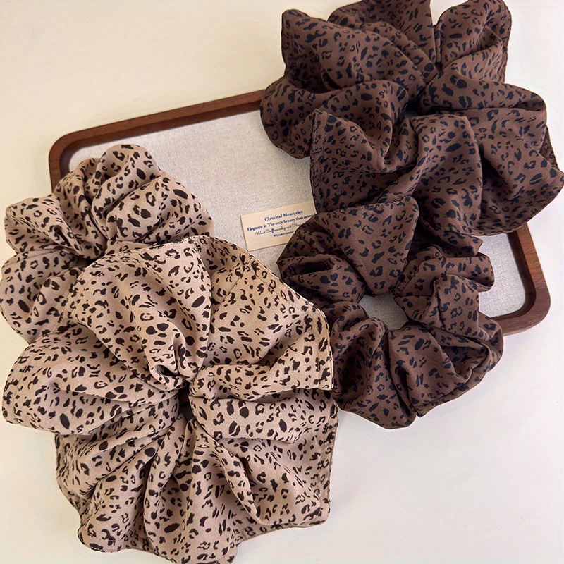 Leopard Print Hair Accessories - огляд і ціна Women Accessories Combo