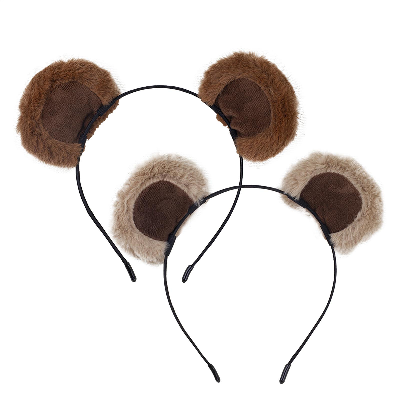 Cute Brown Ears Headband Adjus - огляд і ціна Women Accessories Combo Gift