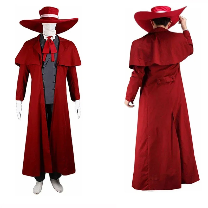 Anime Hellsing Alucard Cosplay - огляд і ціна Women'S Red Accessories