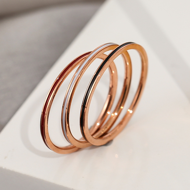 Titanium Steel Rose Gold Color - огляд і ціна Wrap Ring Gold