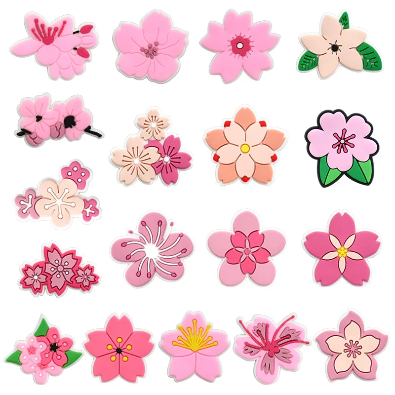 Cute Pink Flower Shoe Charms f - огляд і ціна Women'S Accessories Crocs