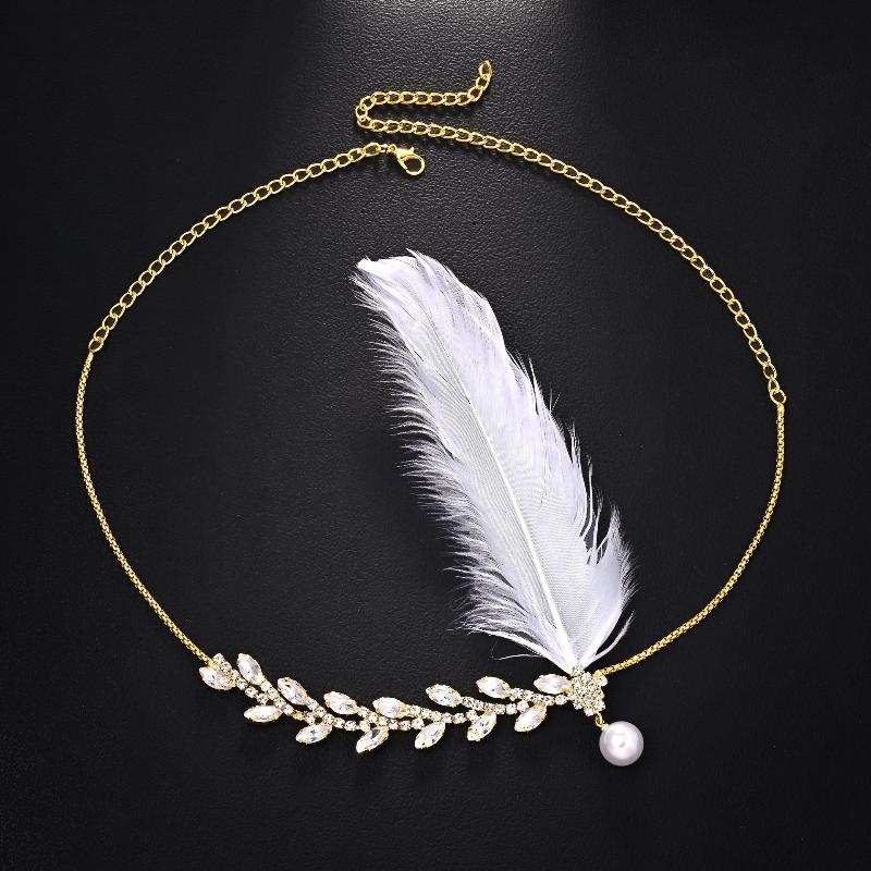 1920s Flapper Feather Headband - огляд і ціна Women'S Accessories In The 1920S