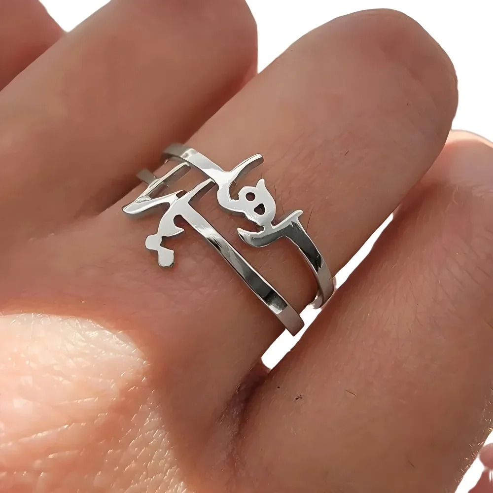Personalized Arabic Letter Rin - огляд і ціна Wrap Ring Gold