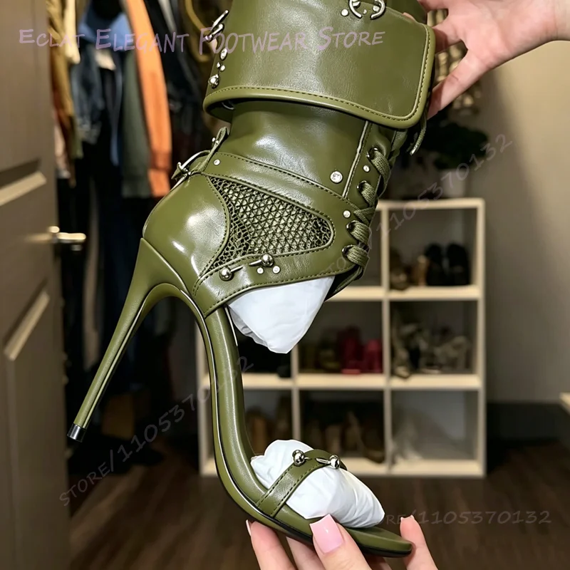 Dark Green Studded Silver Ring - огляд і ціна Women'S Red Accessories