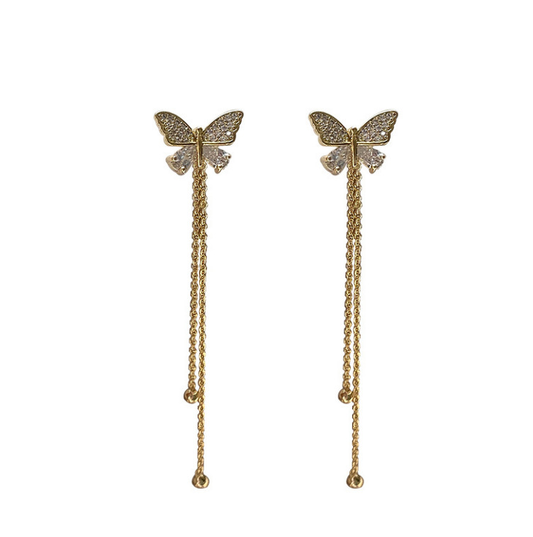 New Korean Temperament Long Ta - огляд і ціна Tassel Earrings Boho
