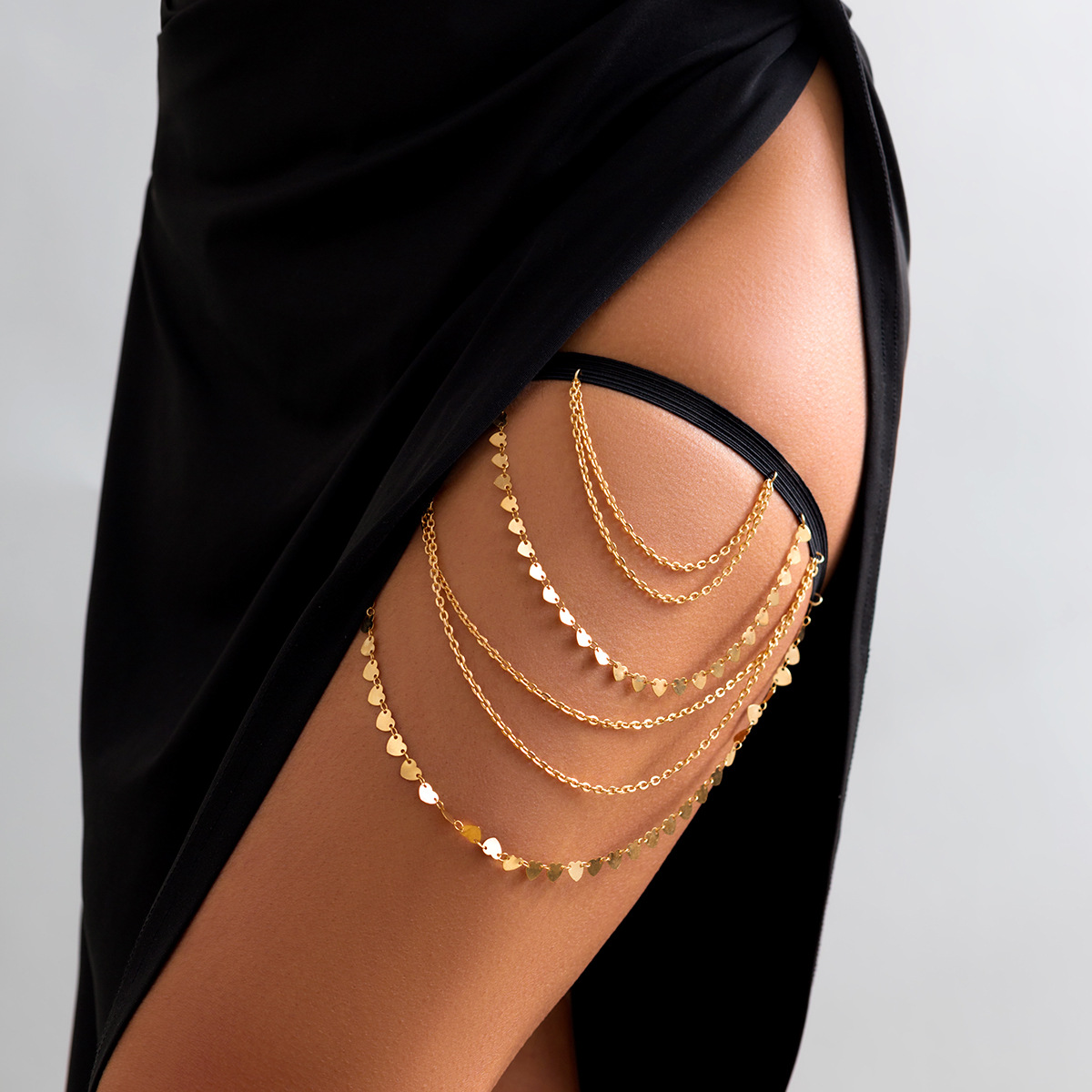 Thigh Chain Multilayer Claw Me - огляд і ціна Wrap Ring Gold