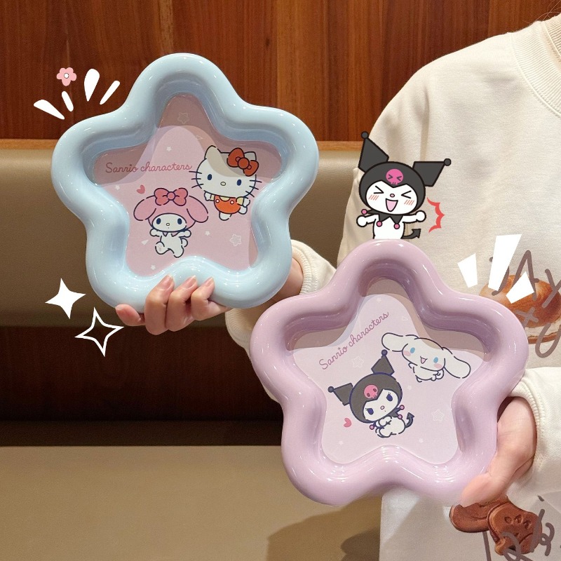 Cartoon Cat Print Ceramic Dinn - огляд і ціна Women Accessories Combo Gift