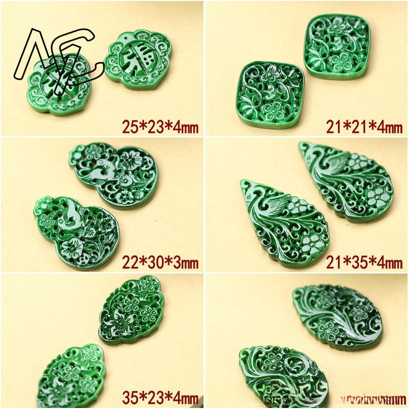 2pcs DIY Natural Dry Green Eme - огляд і ціна Women'S Accessories