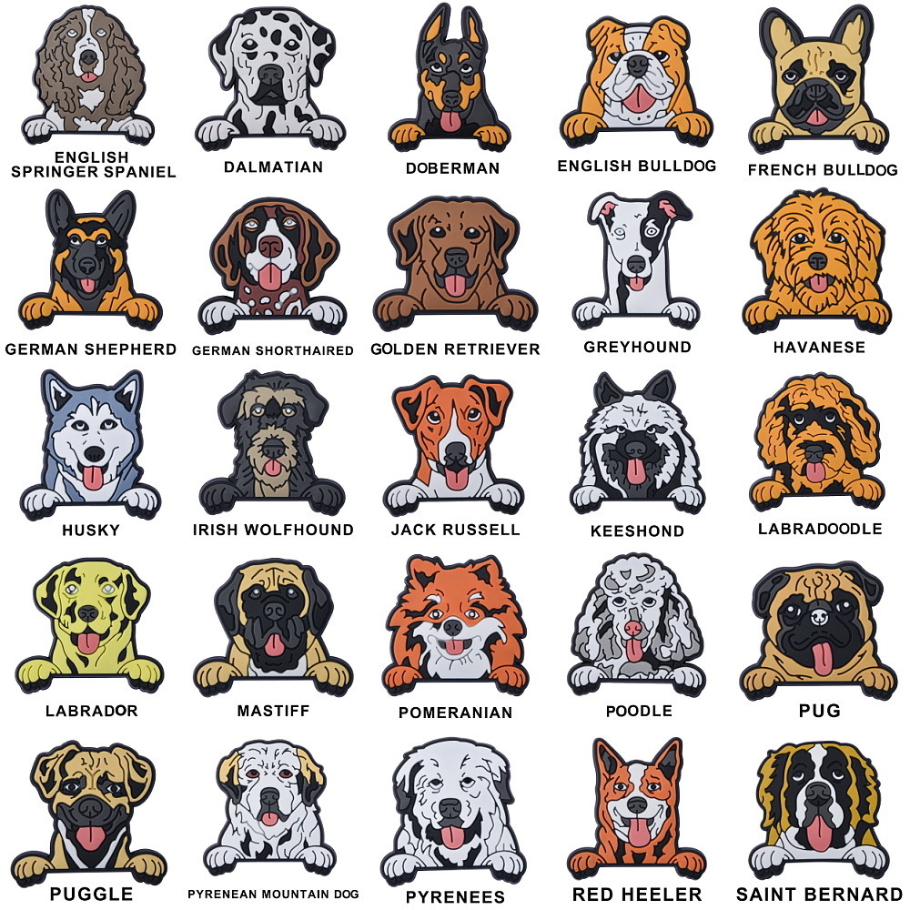 Cute Animal  Shoe Charms Dog S - огляд і ціна Women'S Accessories Crocs
