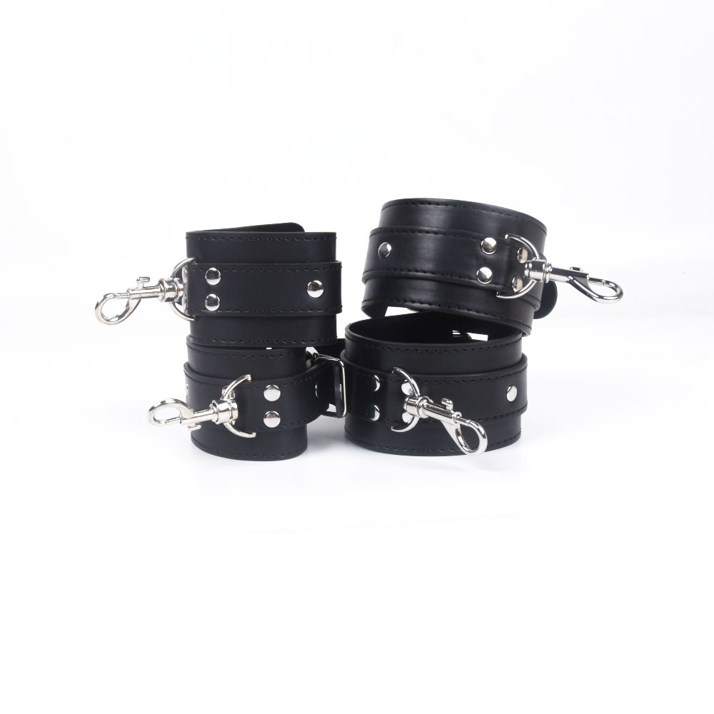 Adjustable Leather Handcuffs f - огляд і ціна Women Accessories Combo