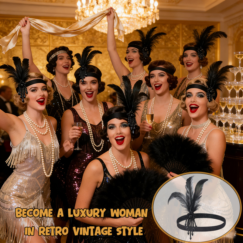 6-48PCS 1920s Flapper Headband - огляд і ціна Women'S Accessories In The 1920S