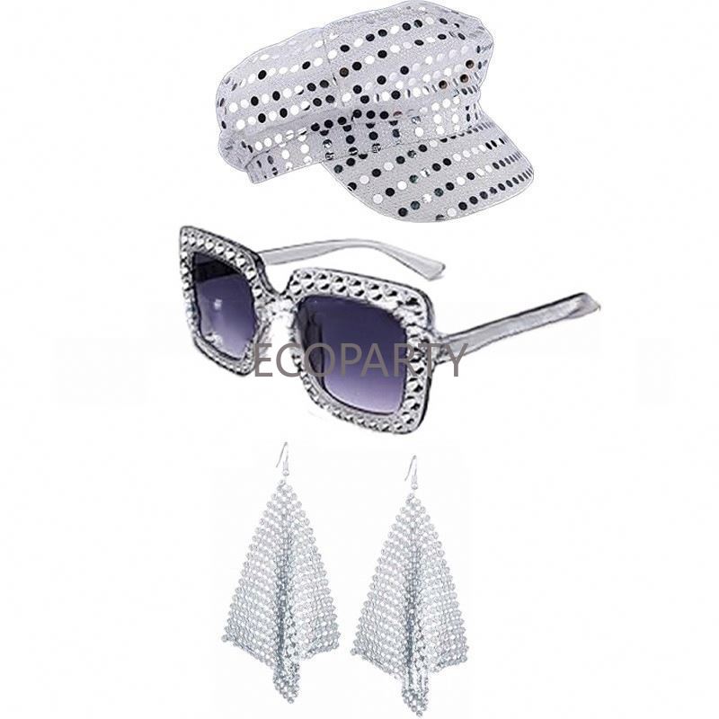 2024 3PCS/5PCS 70s Disco Costu - огляд і ціна Women'S Accessories In The 80S