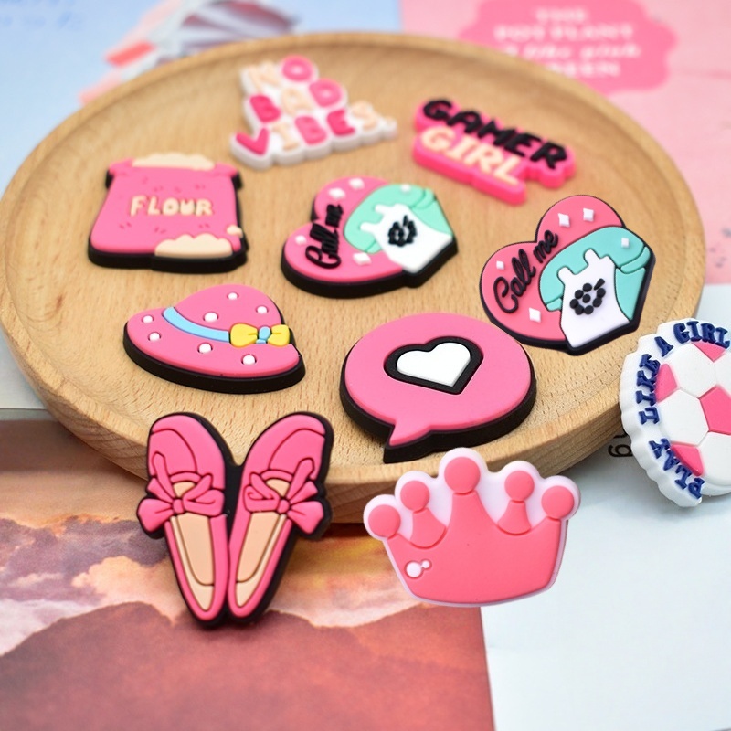 16Pcs Pink Shoe Charms for Cro - огляд і ціна Women'S Accessories Crocs