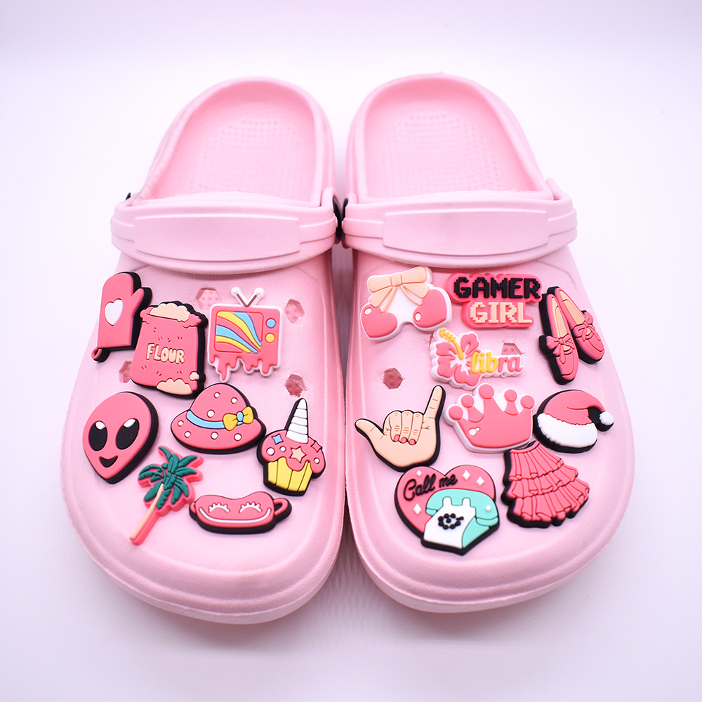 16Pcs Pink Shoe Charms for Cro - огляд і ціна Women'S Accessories Crocs
