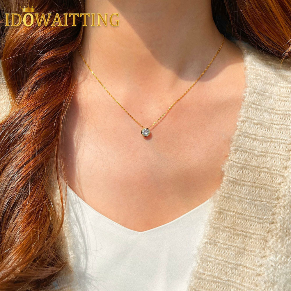 100% 925 Sterling Silver Forev - огляд і ціна Charm Necklace Dainty