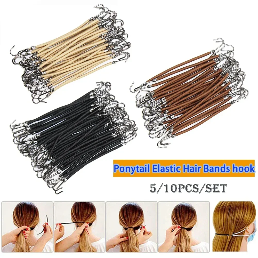 5/10PCS Ponytail Rubber Elasti - огляд і ціна Women Accessories Combo