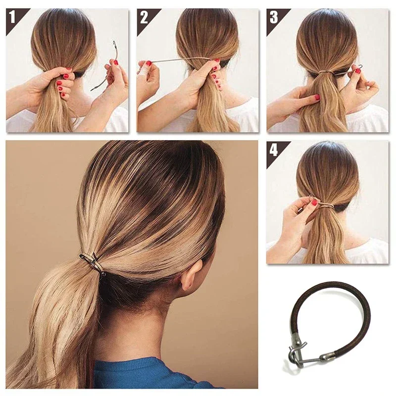 5/10PCS Ponytail Rubber Elasti - огляд і ціна Women Accessories Combo